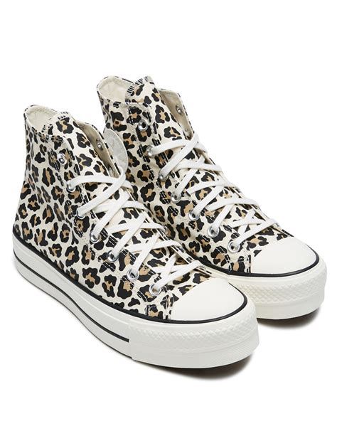 leopard print platform converse.